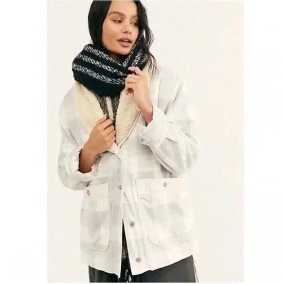 Free People Woodlands Plaid Jacket - Picture 1 of 8